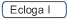 Ecloga I