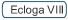 Liens � Ecloga VIII